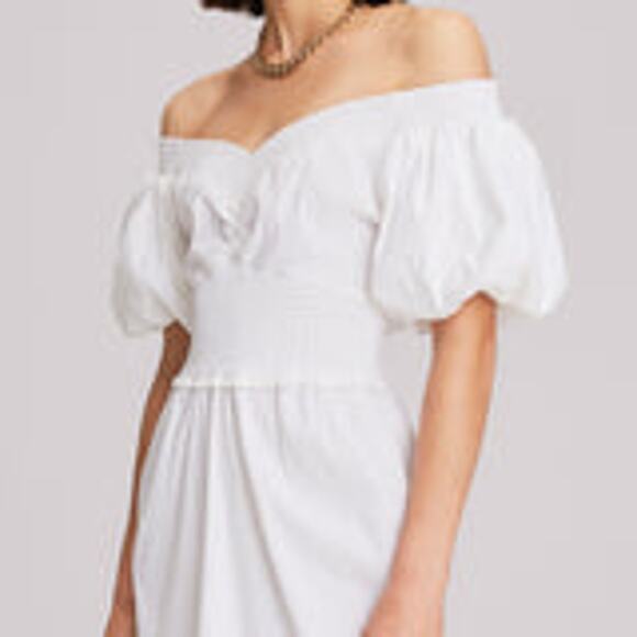 A.L.C. 'Adena' White Dress Size 8 - Picture 1 of 5